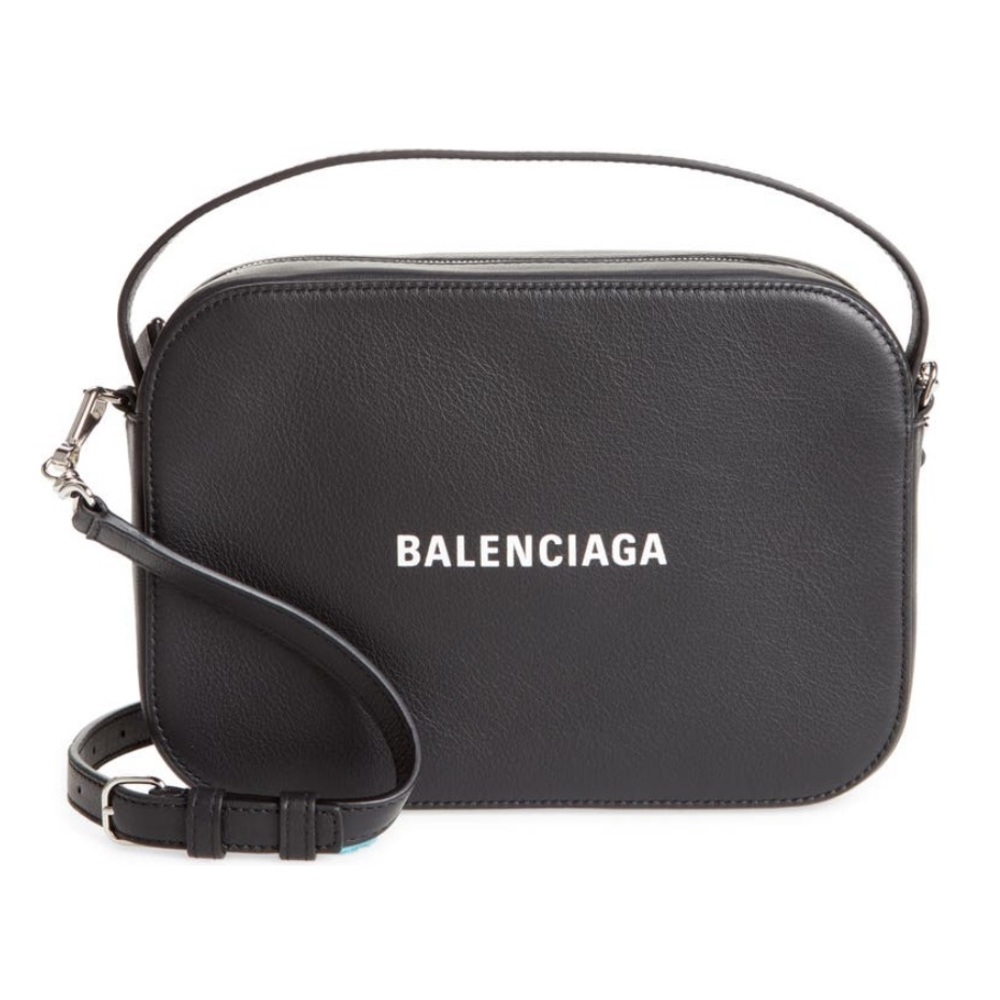 Balenciaga Small Everyday Calfskin Leather Camera Bag